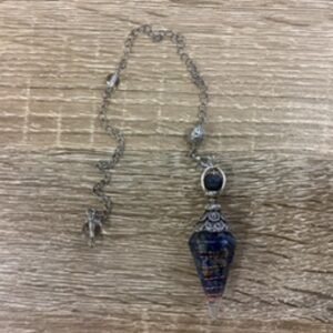 Pendulum Lg-Sodalite Silver