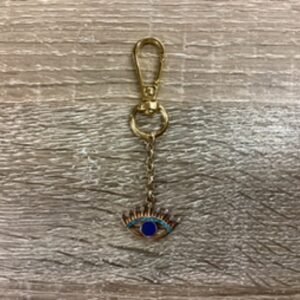 Keychains-Evil Eye Eye gold