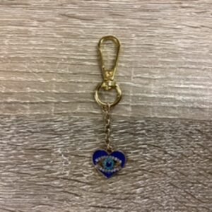 Keychains-Evil Eye Heart