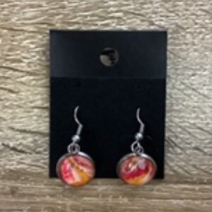 Earrings-Paint Drop