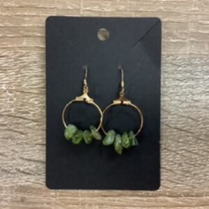 Earrings-Small Gem Drop