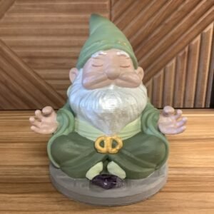 Yoga Gnome w/ Amethyst