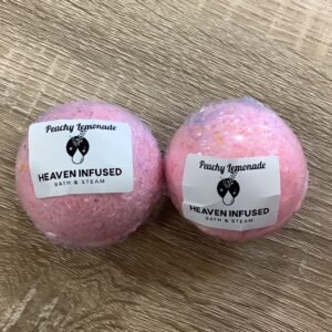 Bath Bomb - peachy lemonade