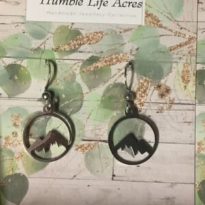 Mountain earrings