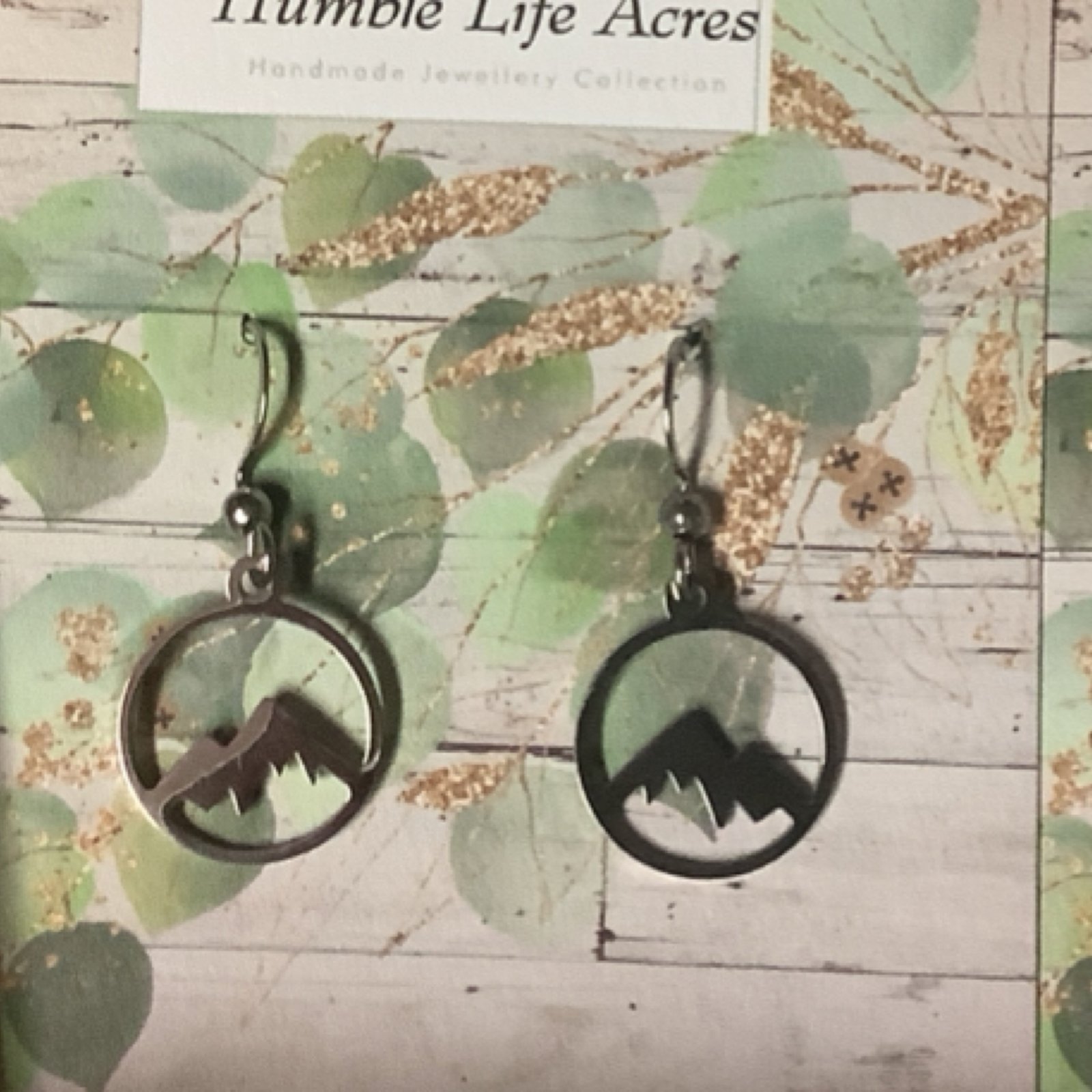 Mountain earrings
