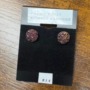 Cosmic burst shimmer earrings