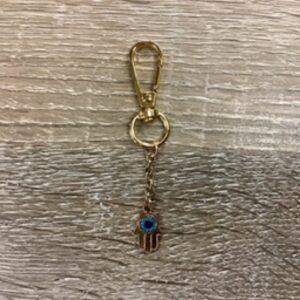 Keychains-Evil Eye Hamsa