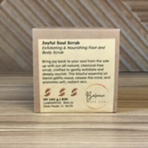 Hand Crafted Products-Joyful Soul Scrub